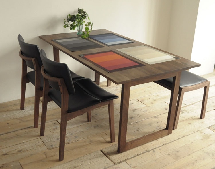 サイドテーブル アイアン ウォールナット 無垢 木製 おしゃれ