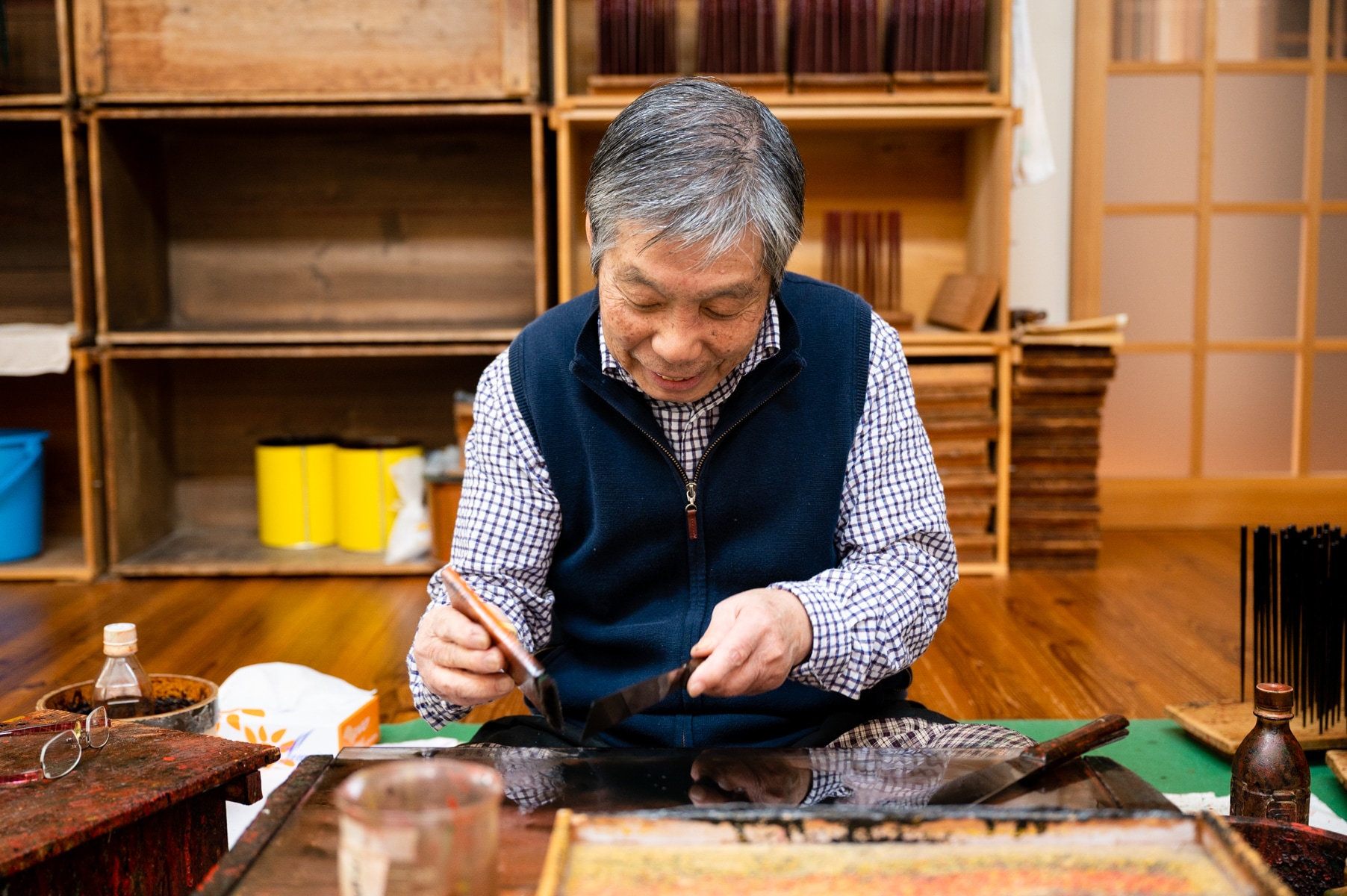 桐箱夫婦 曙・根来 23.5cm/20.5cm | お箸の専門店 【箸蔵まつかん】の