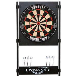 Dynasty】 ダーツボード設置専用スタンド DY01 ホワイト ダーツ収納