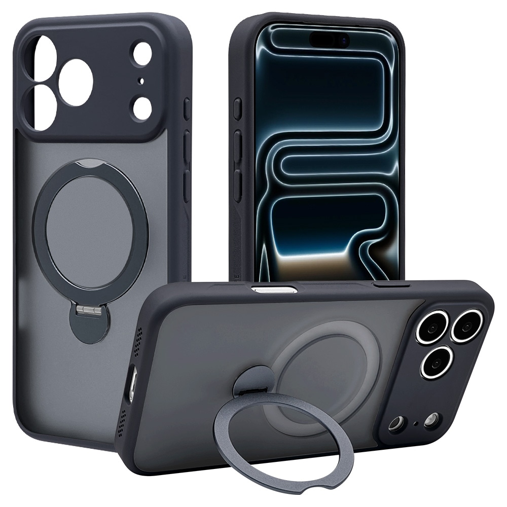 iPhone17 Pro Max ケース カバー ハイブリッド ZEROSAFE Shaft MagSafe