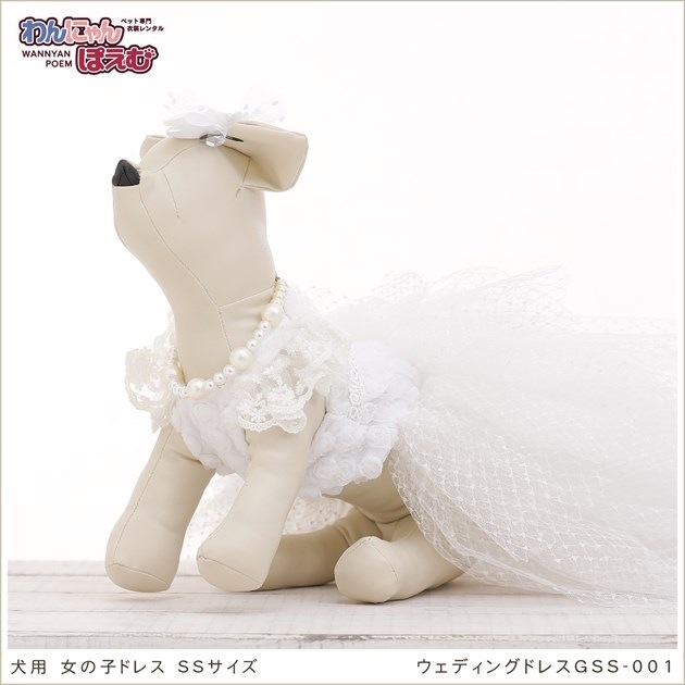 犬のドレスレンタル｜SSサイズ小型犬のチワワ・ヨークシャテリアなどに