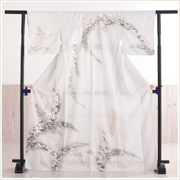 手刺繍の高級訪問着レンタル、尾我佐染繍で七五三や卒業式・入学式の