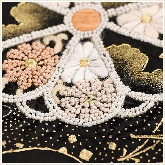 留袖レンタル｜結婚式｜手刺繍｜フルセット｜母親着物レンタル｜親族