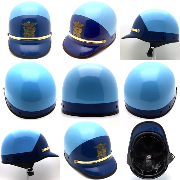 60's BELL TOPTEX POLICE LIGHT BLUE×BLUE 60cm | SPEED ADDICT