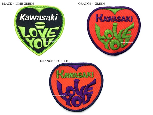 70's VINTAGE KAWASAKI I LOVE YOU WAPPEN（70sビンテージカワサキI