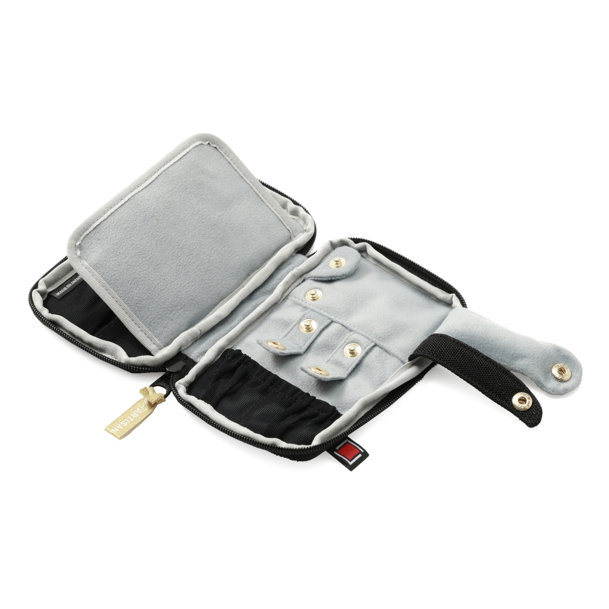 大きめサイズのジュエリーポーチ クラシック・モノトーン 2WP-CM736