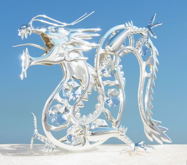 白 龍 置物 辰年 縁起物 誕生日 プレゼント ギフト 贈り物 男性 女性