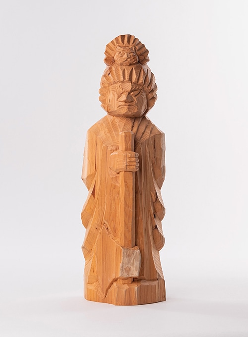 谷口信夫木彫展匠の円空彫刻