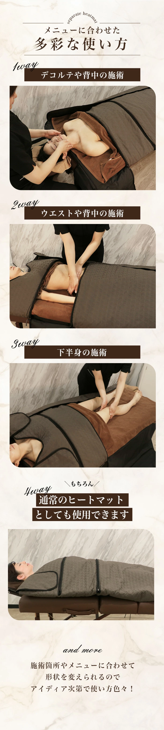 遠赤外線ヒートマット セパレート FORTUNA HEATMAT separate mat-1007