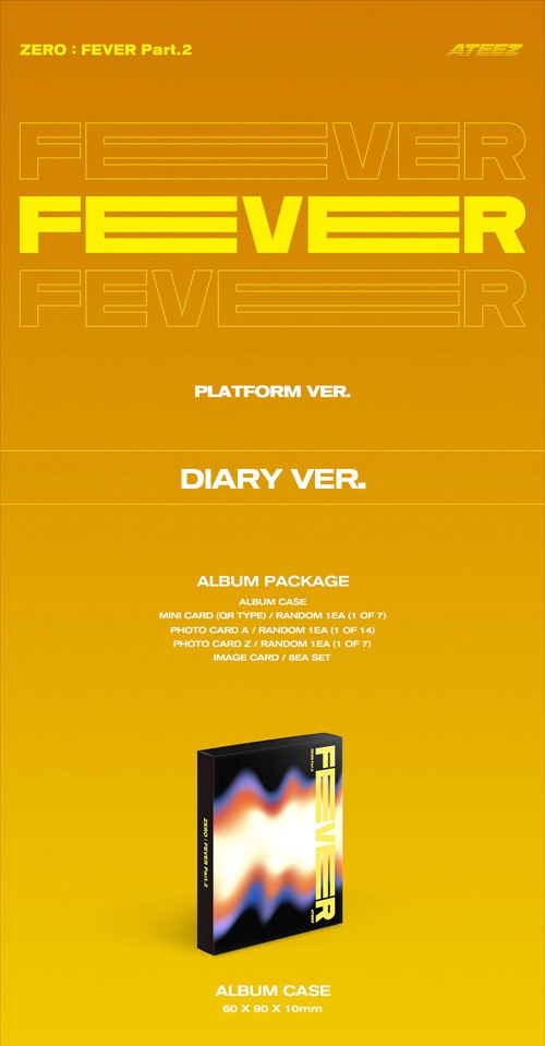 3種セット] 韓国音楽 ATEEZ (エイティーズ) - 6th ミニアルバム 「ZERO