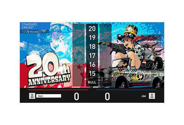 ダーツライブ20周年記念グッズ販売