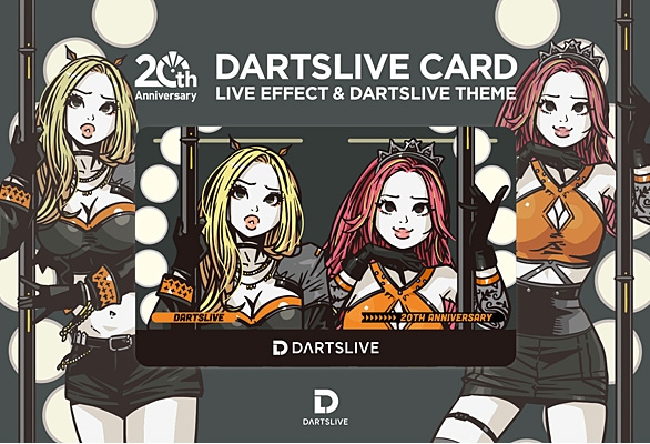 ダーツライブ20周年記念グッズ販売