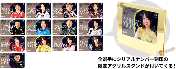 激レア】抽選77名コラボキャンペーン当選ダーツ&ダーツライブカード