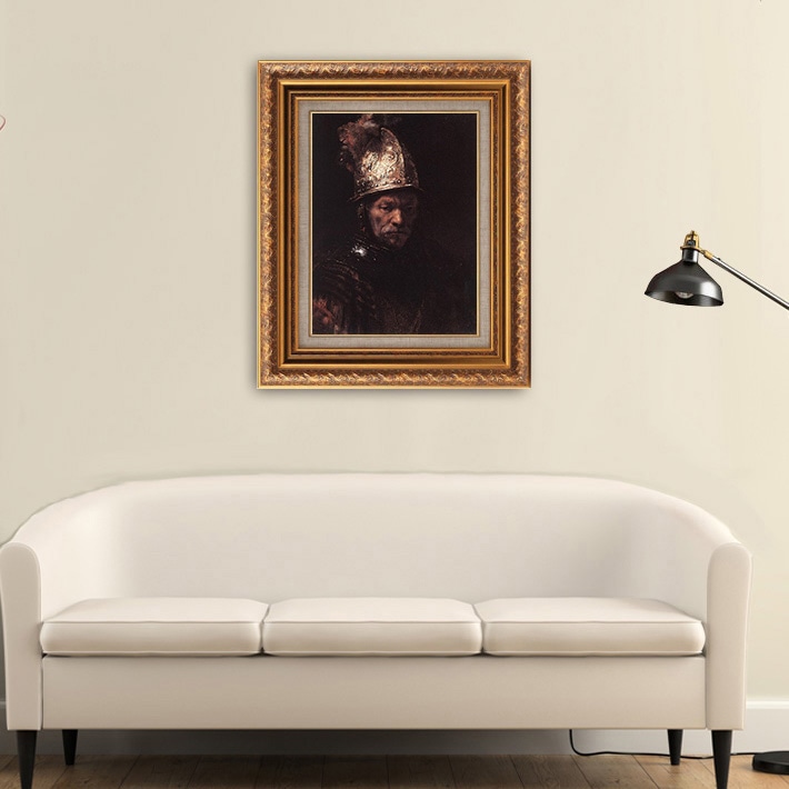 黄金の兜の男 【6号】 レンブラント・ファン・レイン 【 額縁が選べる