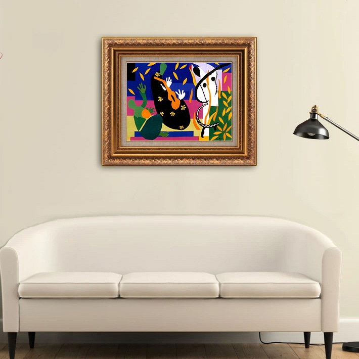 アンリ・マティス 王の悲しみ インテリアアート1952 マット台紙