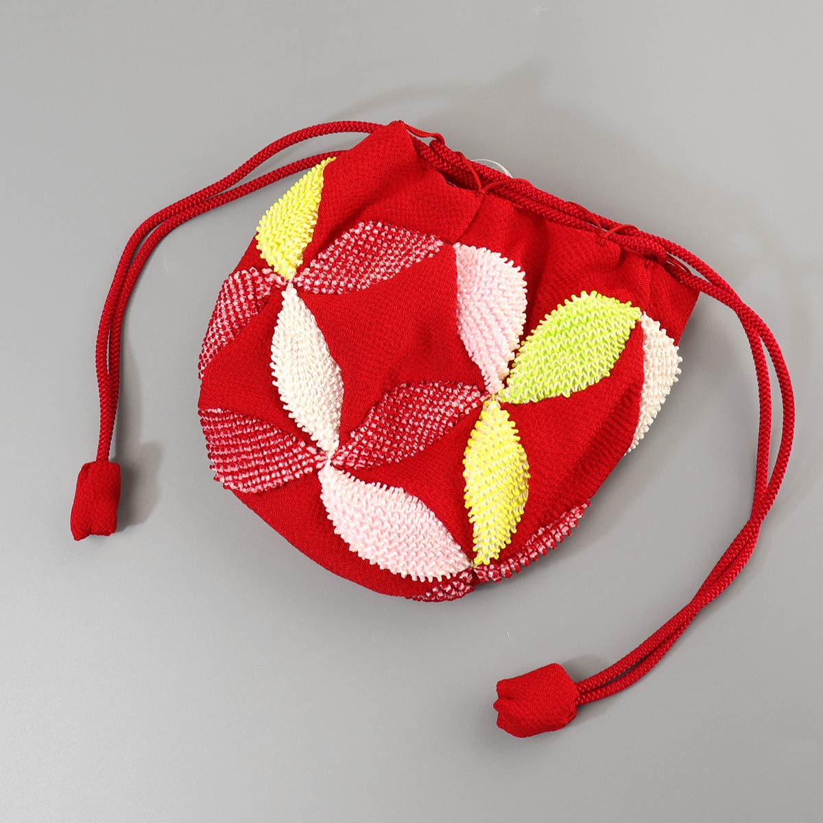 衿秀 公式 七五三 巾着 きんちゃく バッグ bag 3歳 三歳 絹 かわいい