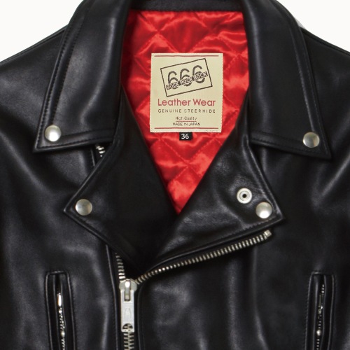 LJM-1L サイドベルト ライダースジャケット -ロング-｜『666』パン