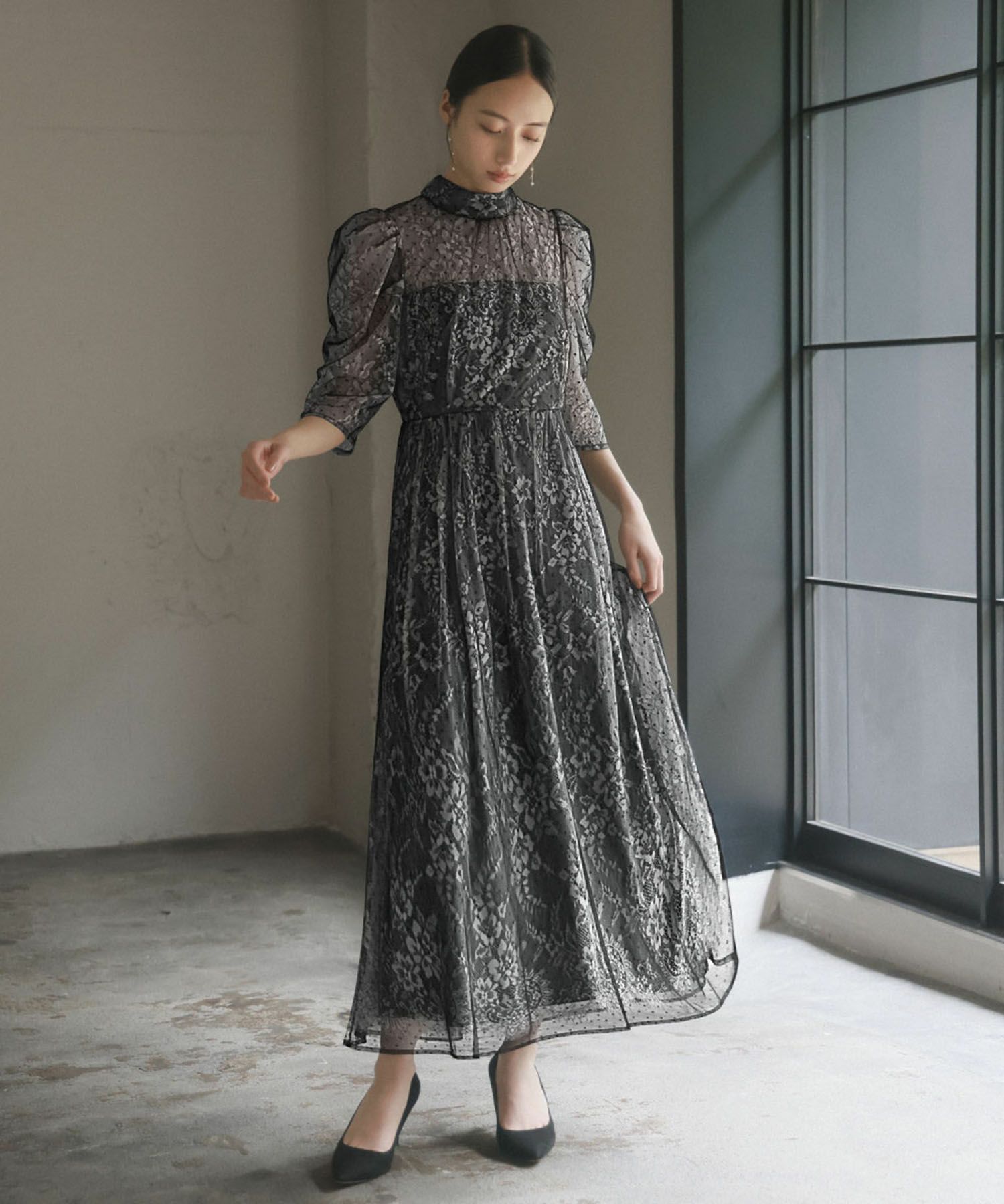 結婚式・お呼ばれ対応 | 2WAYリボンワンピースドレス - パーティー