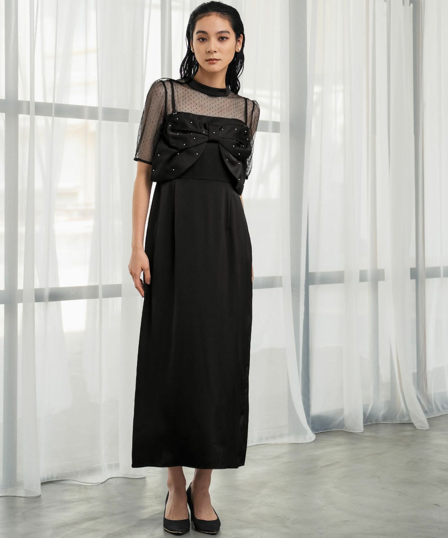 結婚式・お呼ばれ対応 | ビスチェ＆ワンピース2点セットドレス