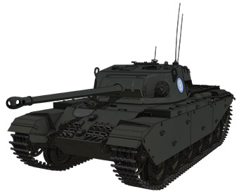巡航戦車A41センチュリオン｜ガールズ＆パンツァー(GIRLS und PANZER