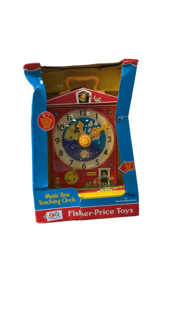 Fisher Price Music Box Teaching Clock