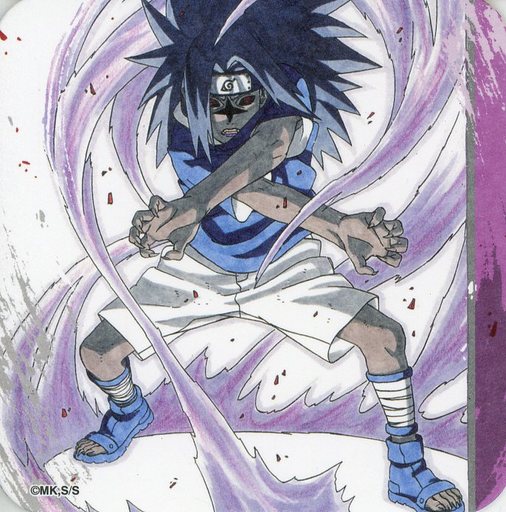 Uchiha Sasuke - Coaster - NARUTO (うちはサスケ(呪印) 「NARUTO