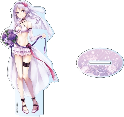 ダンまち ウエディング水着 ウェディング水着 ビッグアクリルスタンド