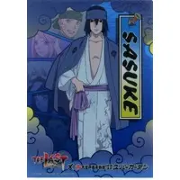 NARUTO ナルト 大江戸温泉 マジッククリアファイル うちはサスケ