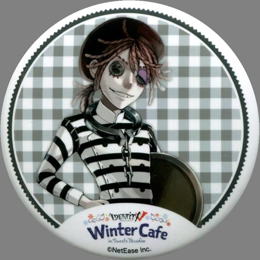 第五人格 囚人 Winter Cafe 缶バッジ 4個セット 中古】バッジ・ピンズ