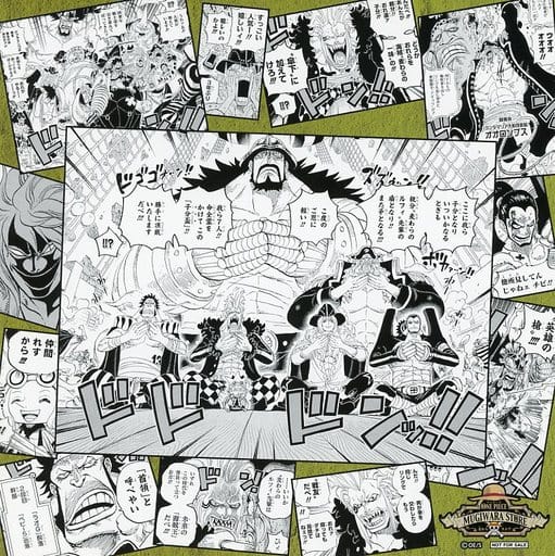 ワンピース 麦わらストア 1周年 イラストシート 冒険のあしあと 全10種