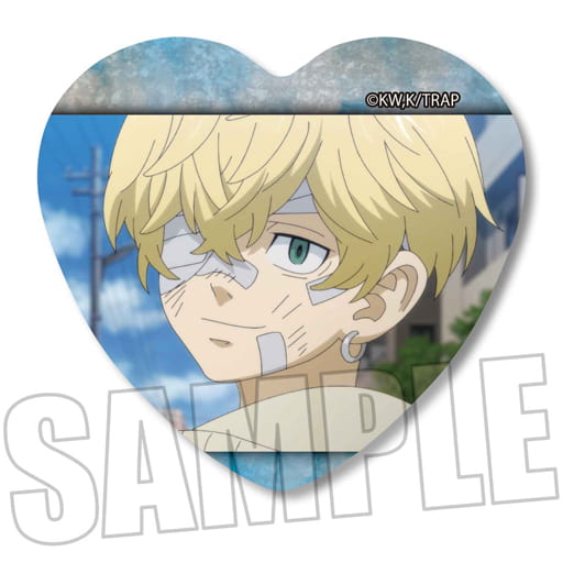 東京リベンジャーズ 東リベ ハート缶バッジ トップ 缶バッジ 松野千冬