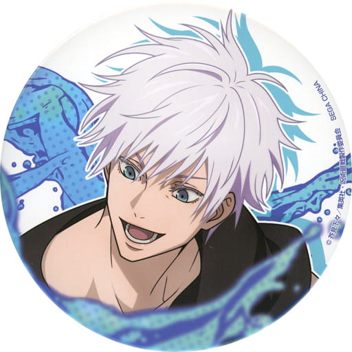 呪術廻戦 セガラッキーくじ 五条悟 缶バッジ 呪術廻戦 SPLASH×BATTLE