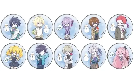 終わりのセラフ カラオケの鉄人 カラ鉄 ミカエラ 缶バッジ 6個 終わり