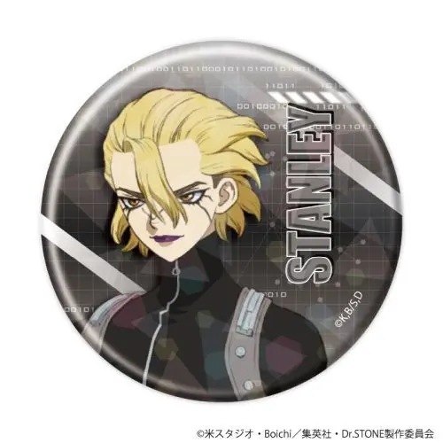 Dr.STONE ドクターストーン ホログラム 缶バッジ スタンリー ×42 Dr