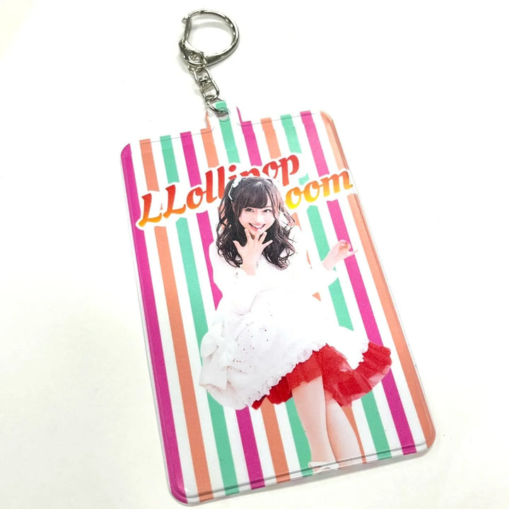 ひめゆり倶楽部。ホテルキーホルダー＋チェキセット ひめゆり倶楽部