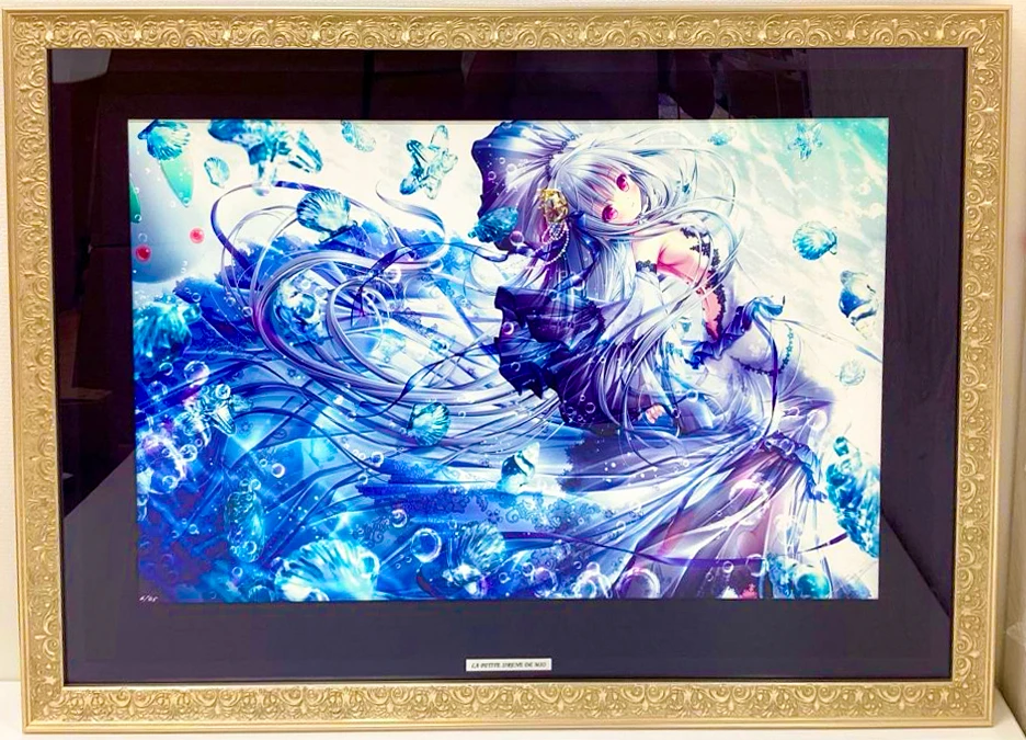 てぃんくる先生 アールビバン 版画 サイン 限定生産 てぃんくる