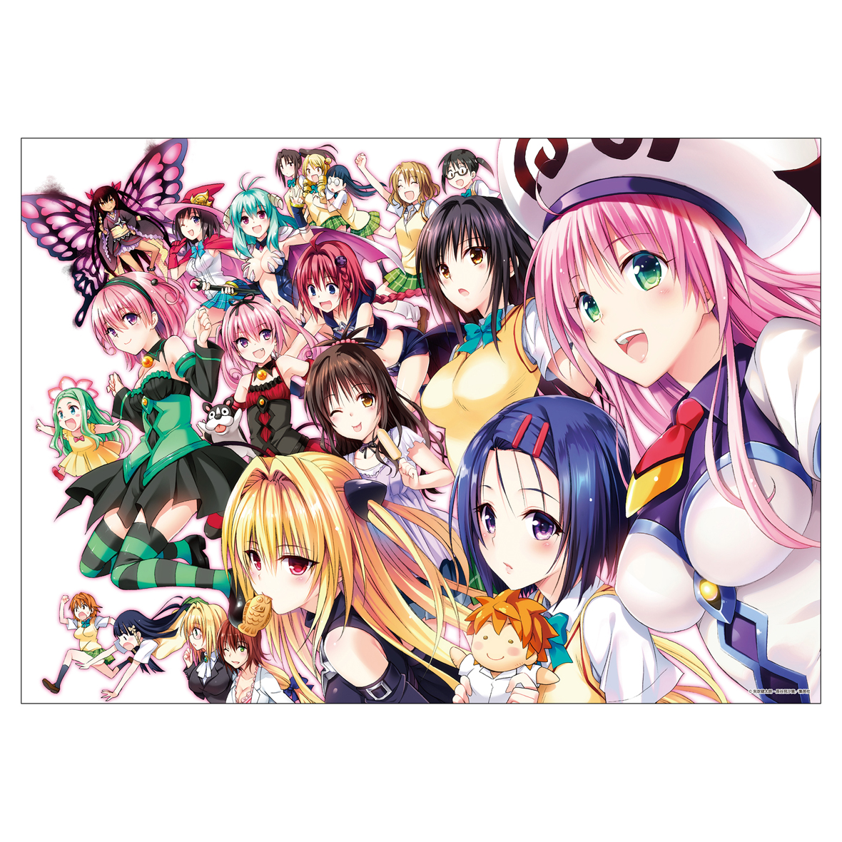 To LOVEる 15周年記念原画展 凱旋 A3クリアポスター 全8種セット