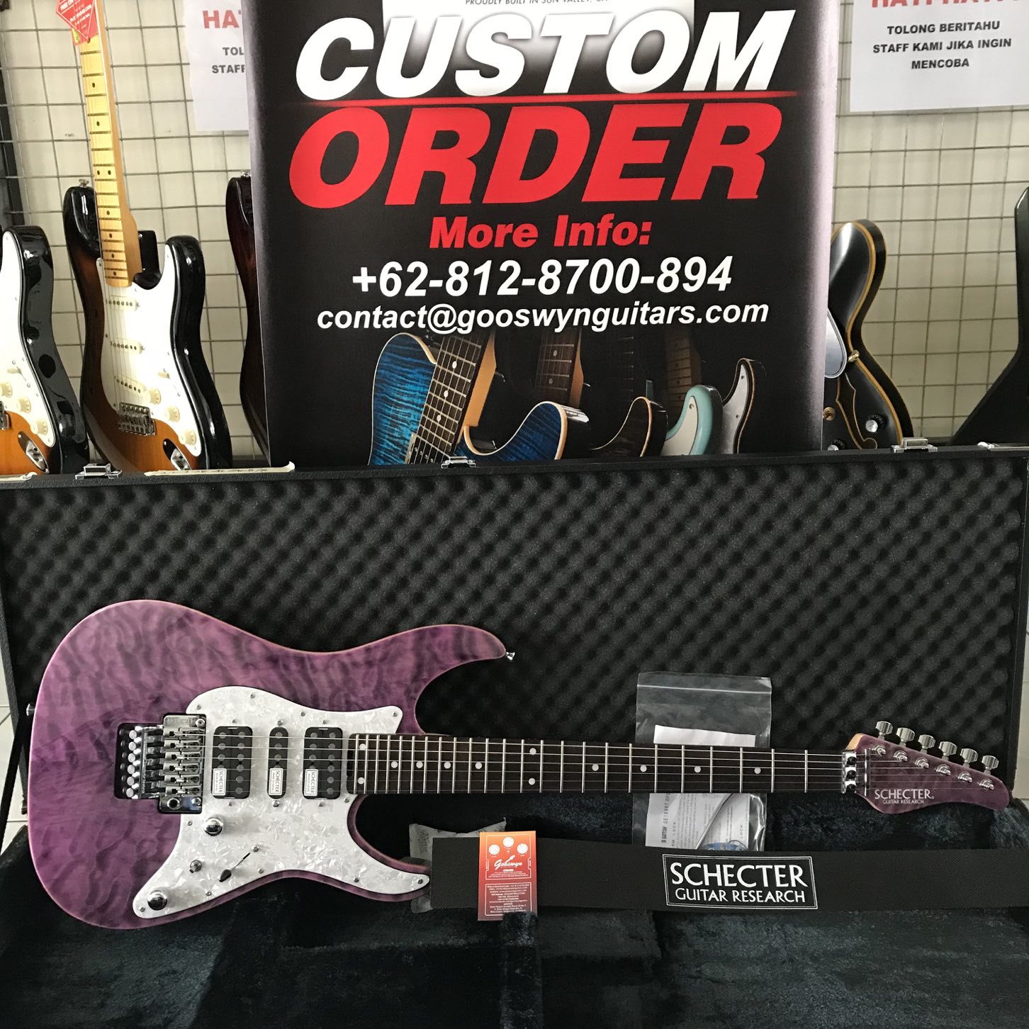SCHECTER SD-2-24 Trans Purple（TP） Schecter Japan Sd2-24-al