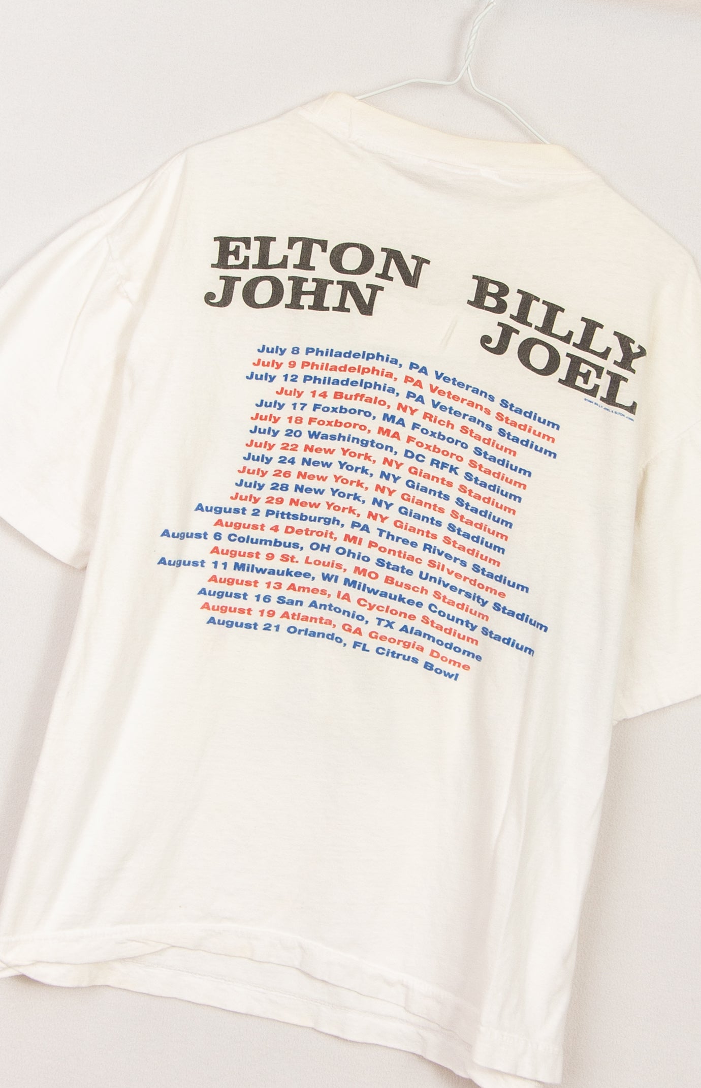 Elton John Billy Joel Tee – GOAT Vintage