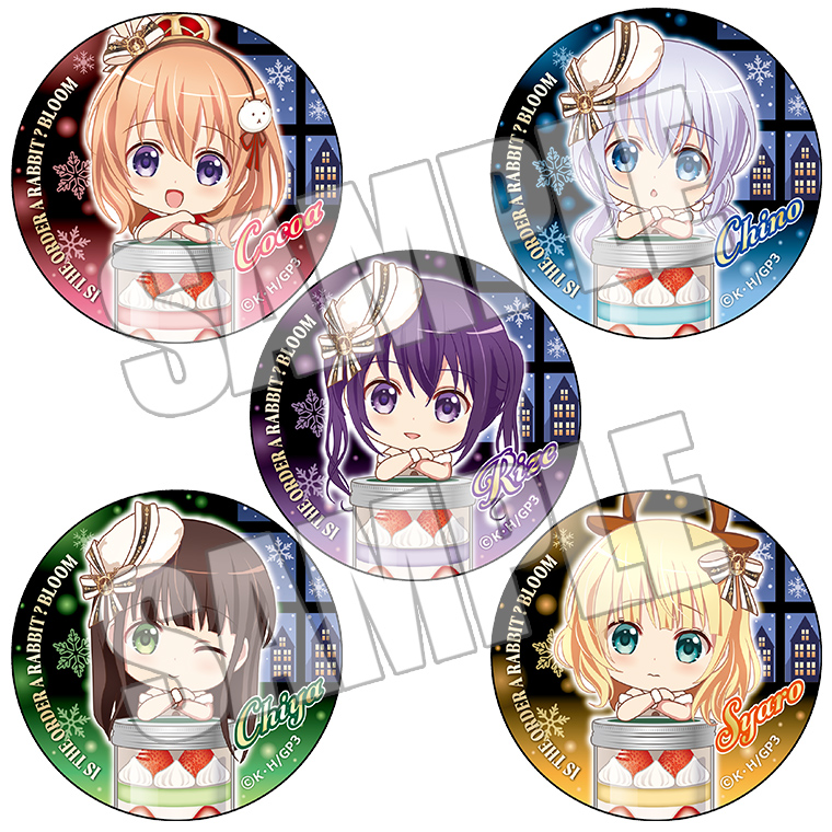 ご注文はうさぎですか？ ごちうさ so cute girls 缶バッジ エル ご注文