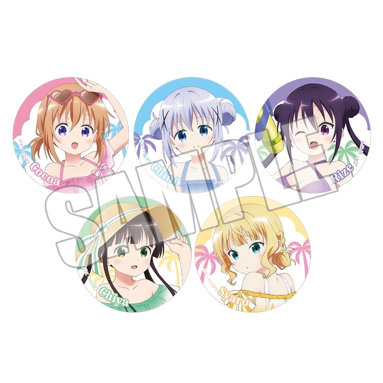 ご注文はうさぎですか？ 東京アニメセンター 缶バッジ フユ 35個 ご