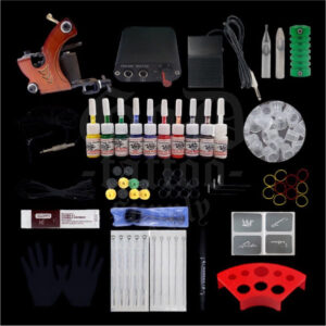 タトゥーマシンセット(セット内容にステンシルクリームを加えました