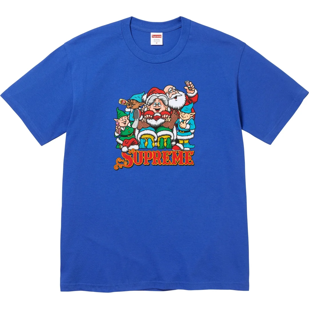 25aw Supreme Dust tee tシャツ L 青 ブルー 25aw Supreme Dust tee t