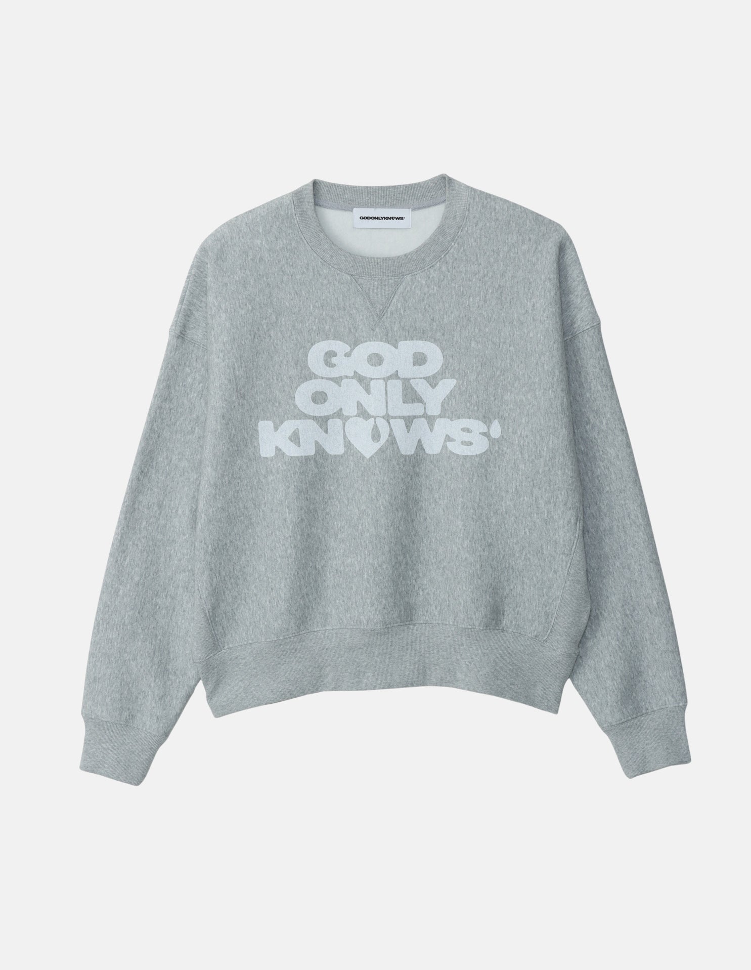 GOD ONLY KNOWS' グレー トレーナー M ALL ITEMS｜GOD ONLY KNOWS