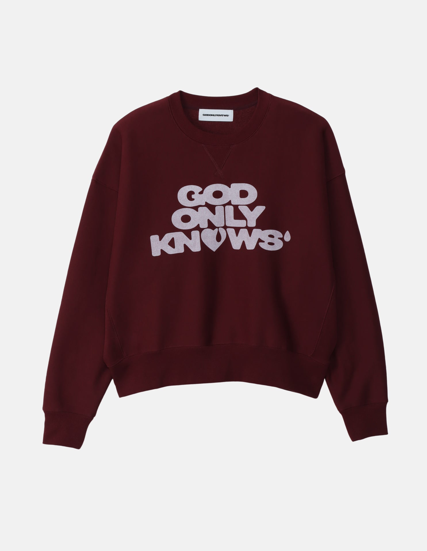 GOD ONLY KNOWS クルーネック トレーナー スウェット SIGNATURE CREW