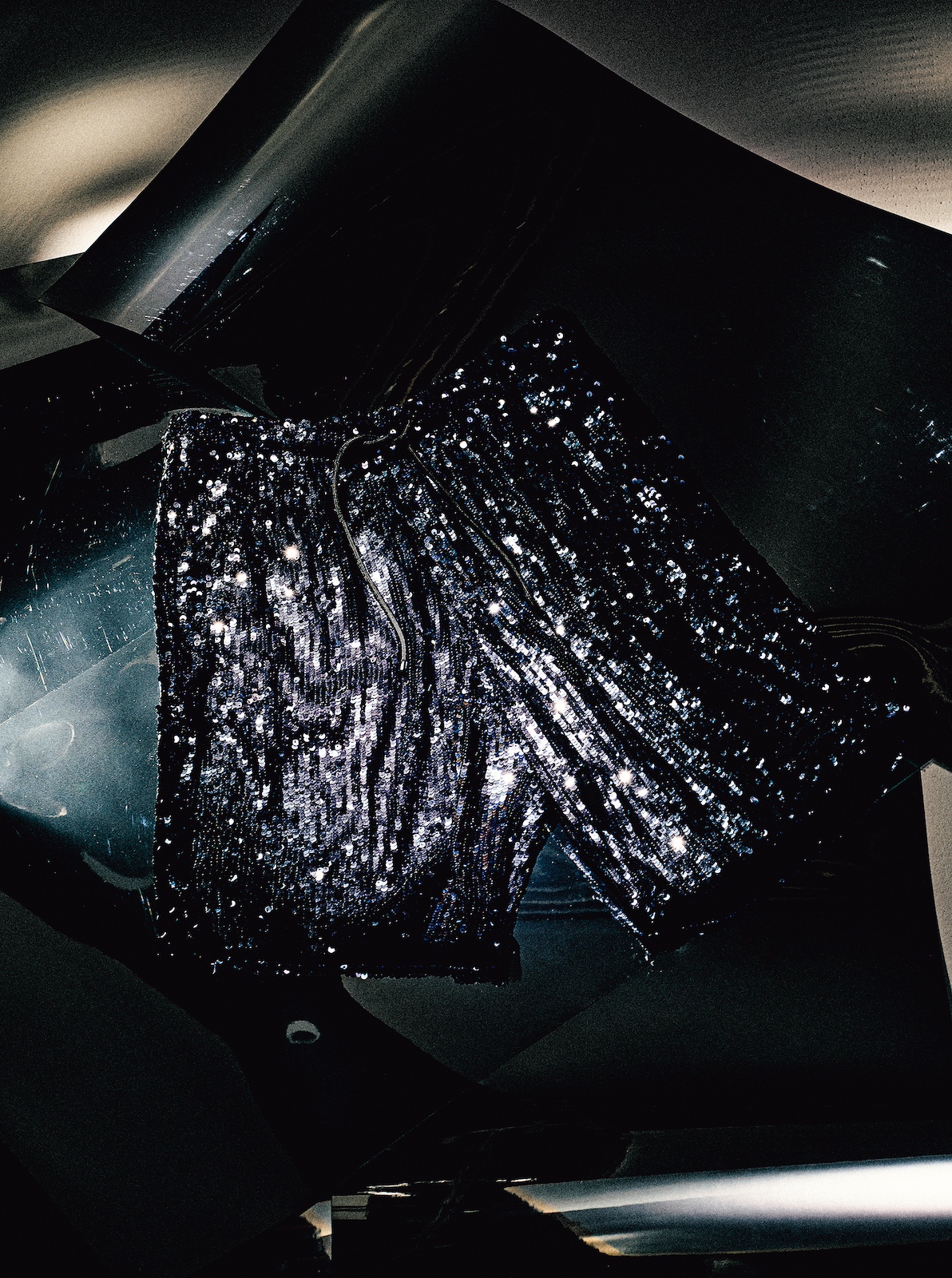 ドリス ヴァン ノッテン、大人のためのスパンコールショートパンツ