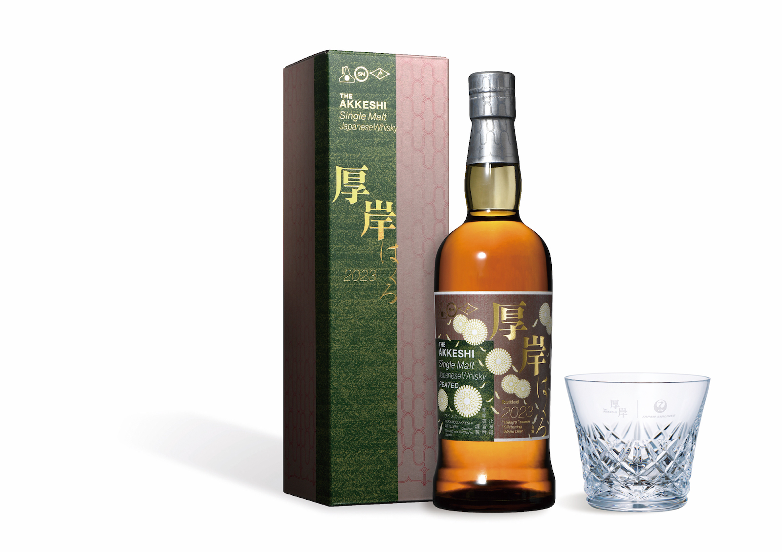 幻のジャパニーズウイスキー「厚岸 白露」、JAL国際線の機内販売に。12