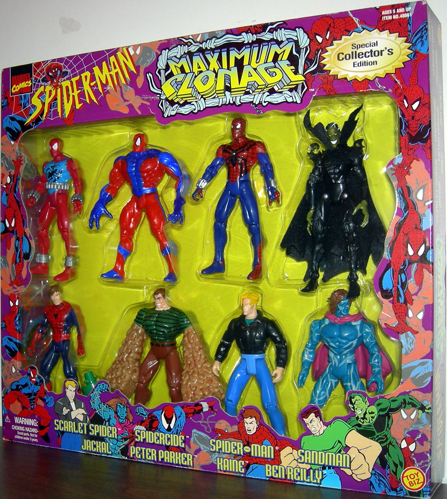Maximum Clonage 8-Pack Action Figures Toy Biz