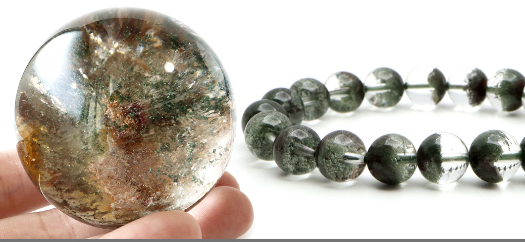 ガーデンクォーツ | 自然の風景が取り込まれた奇跡の水晶