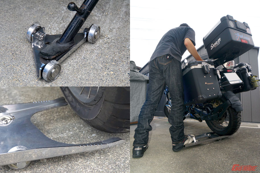 ATLAS BIKE LIFTER バイクリフター プレート付き☆大型バイク 安全に